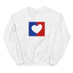 American Unity Heart Unisex Patriotic Sweatshirt (More Colors)