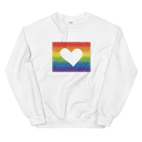Rainbow Pride Unisex Sweatshirt (More Colors)