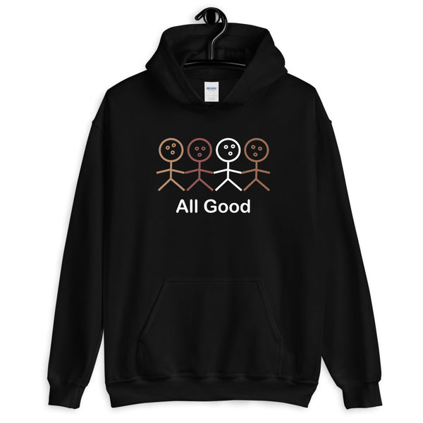 Equality Unisex Hooded Sweatshirt (Dark/More Colors)