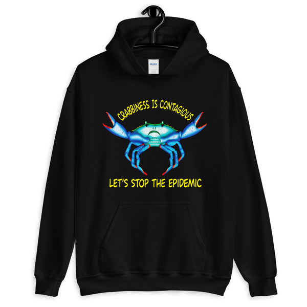 Crabby Unisex Hooded Sweatshirt (More Colors)