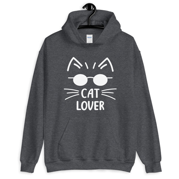 Cat Lover Unisex Hooded Sweatshirt (More Colors)