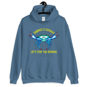 Crabby Unisex Hooded Sweatshirt (More Colors)