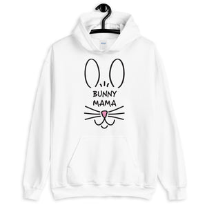 Bunny Mama Unisex Hooded Sweatshirt (More Colors)