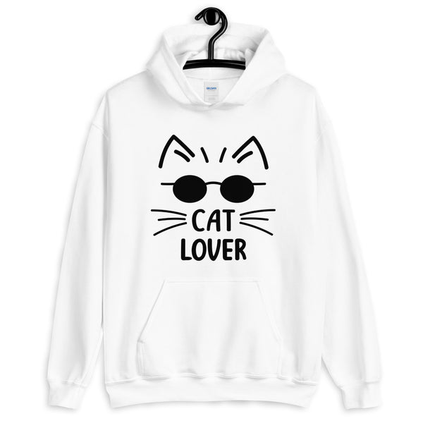 Cat Lover Unisex Hooded Sweatshirt (More Colors)