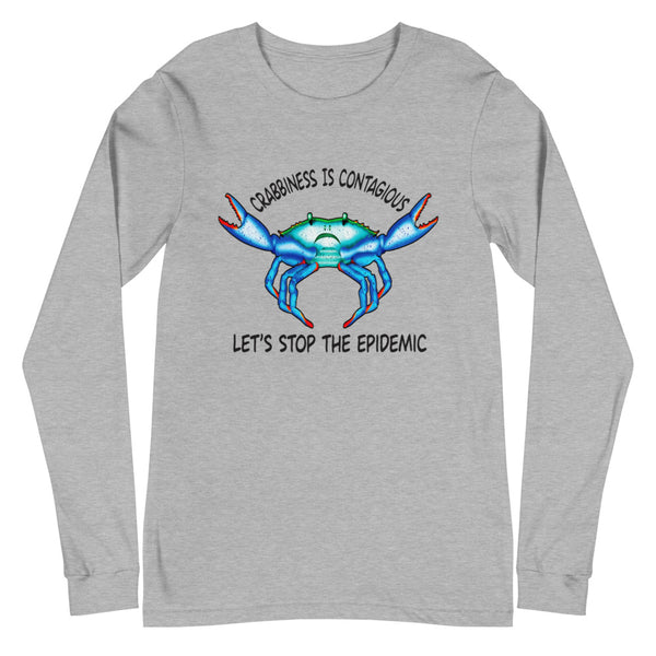 Crabby Unisex Long Sleeve Tee (More Colors)