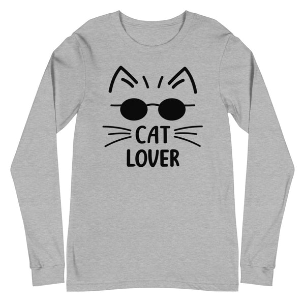 Cat Lover Unisex Long Sleeve Tee (More Colors)