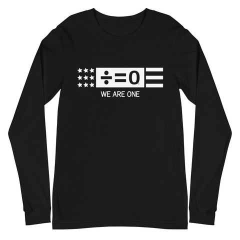 Divided Country Unisex Long Sleeve Patriotic Tee (More Colors)