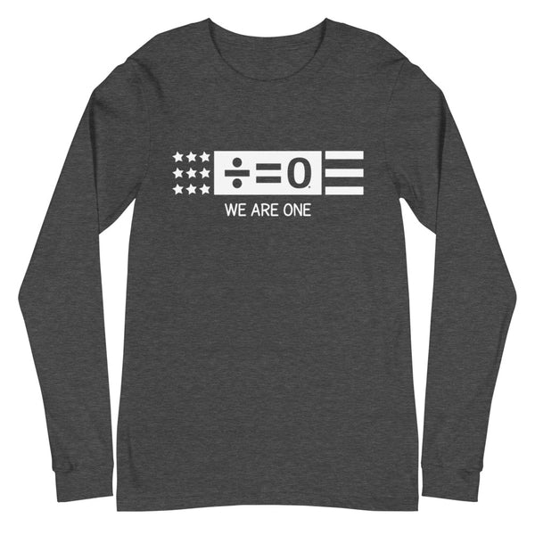 Divided Country Unisex Long Sleeve Patriotic Tee (More Colors)