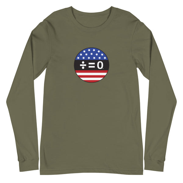 American Unity Symbol Unisex Long Sleeve Patriotic Tee (More Colors)