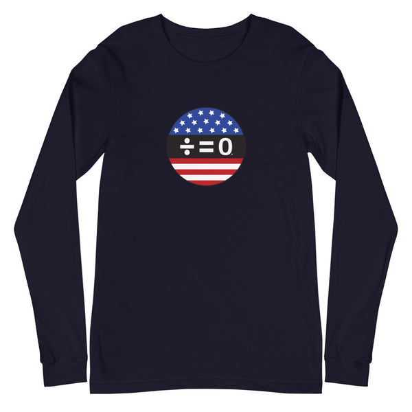 American Unity Symbol Unisex Long Sleeve Patriotic Tee (More Colors)