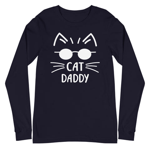 Cat Daddy Unisex Long Sleeve Tee (More Colors)