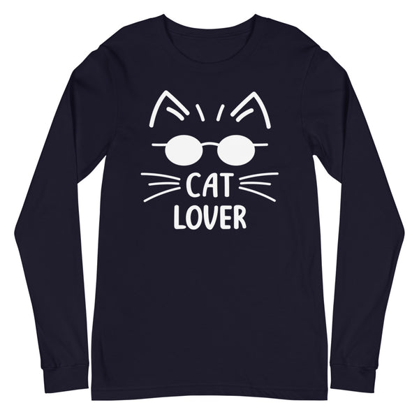 Cat Lover Unisex Long Sleeve Tee (More Colors)