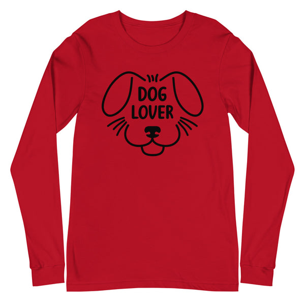 Dog Lover Unisex Long Sleeve Tee (More Colors)