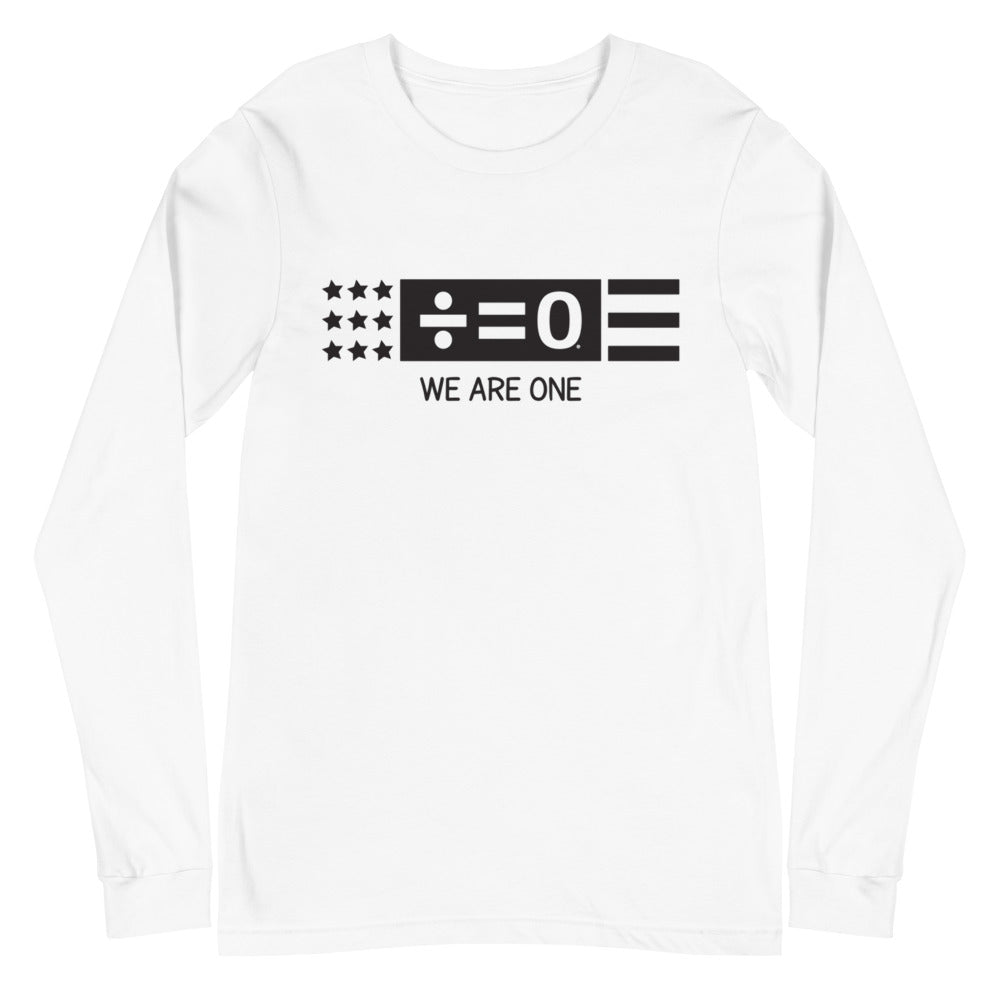 Divided Country Unisex Long Sleeve Patriotic Tee (More Colors)
