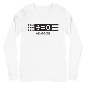 Divided Country Unisex Long Sleeve Patriotic Tee (More Colors)