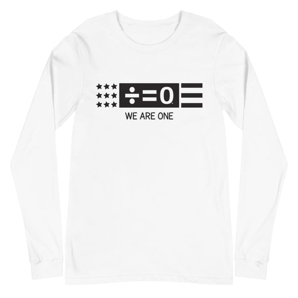 Divided Country Unisex Long Sleeve Patriotic Tee (More Colors)