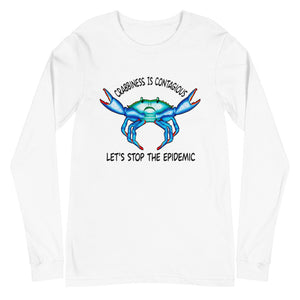 Crabby Unisex Long Sleeve Tee (More Colors)