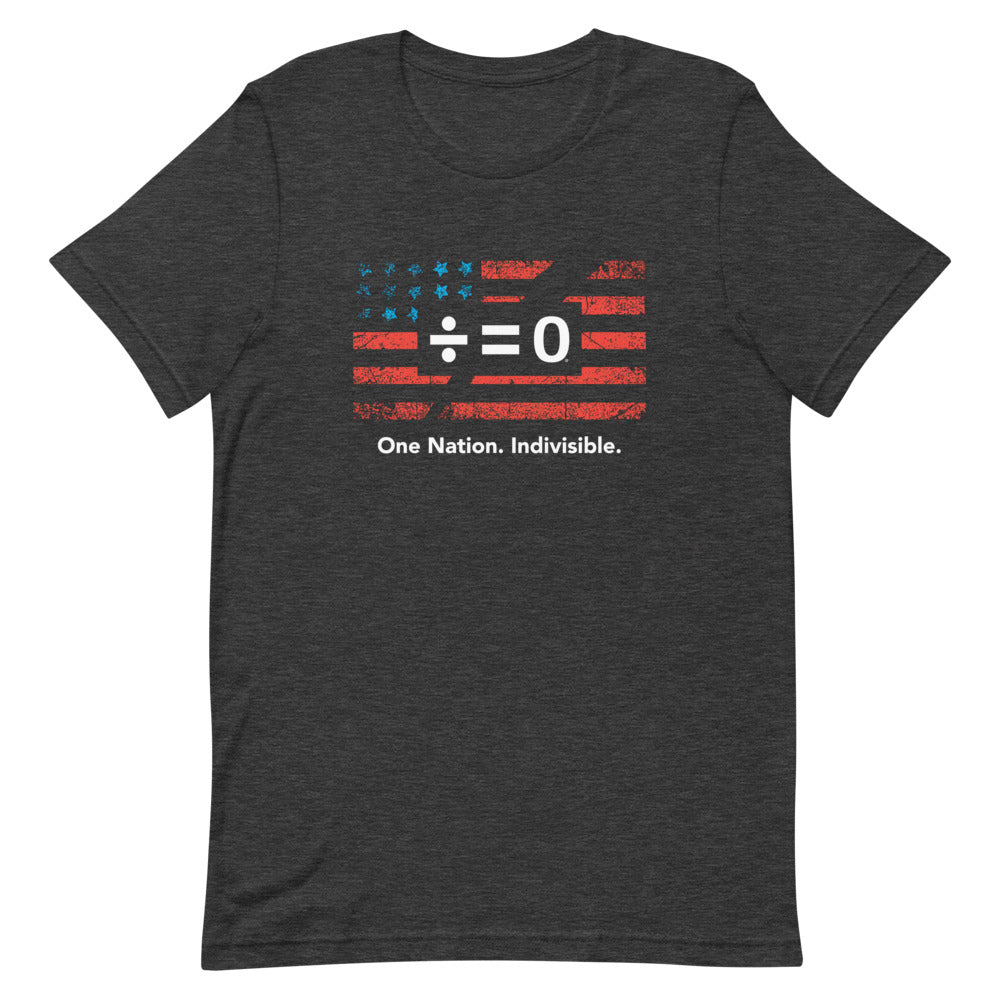 One Nation Premium Unisex Patriotic Tee (Dark/More Colors)