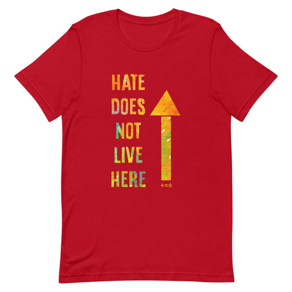 Hate Does Not Live Here Premium Unisex Tee (More Colors)