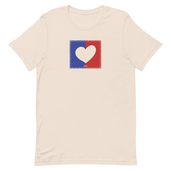 American Unity Heart Premium Unisex Patriotic Tee (More Colors)