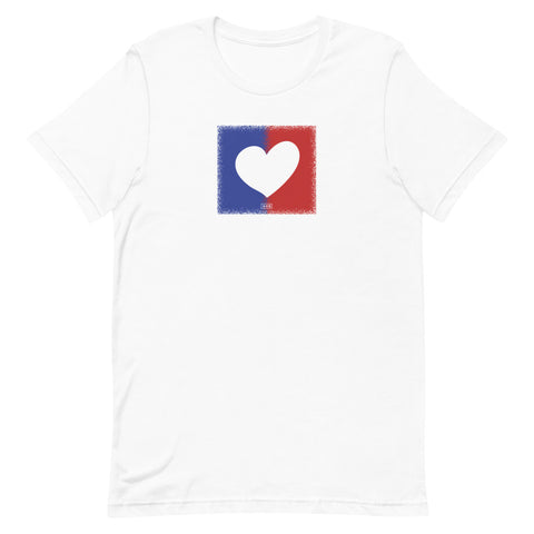 American Unity Heart Premium Unisex Patriotic Tee (More Colors)
