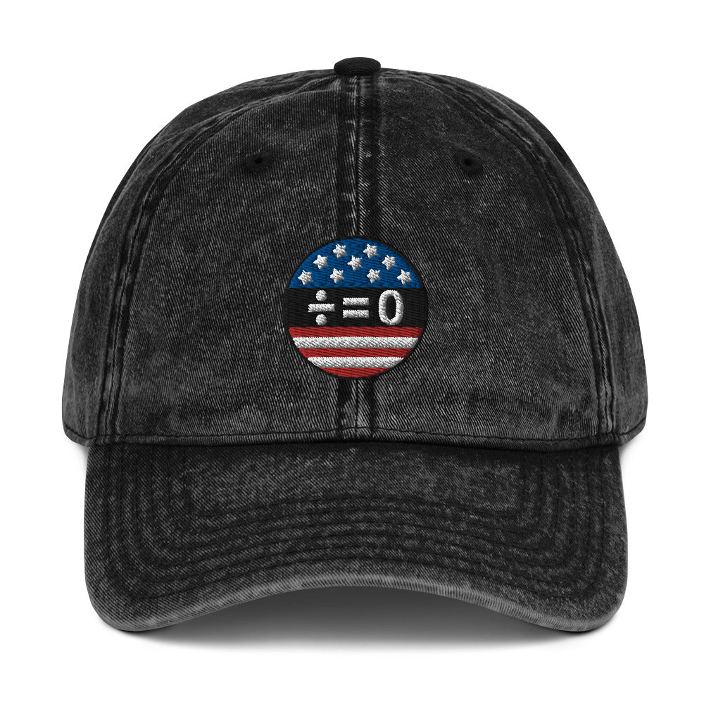 American Unity Symbol Vintage Cotton Patriotic Cap (More Colors)