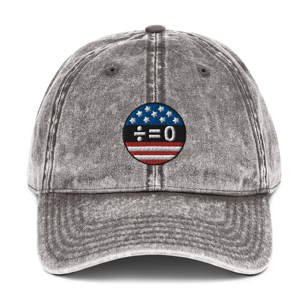 American Unity Symbol Vintage Cotton Patriotic Cap (More Colors)
