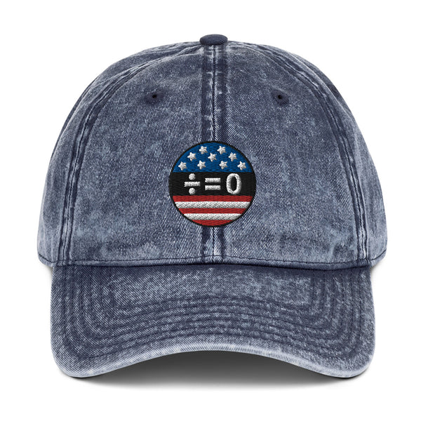 American Unity Symbol Vintage Cotton Patriotic Cap (More Colors)