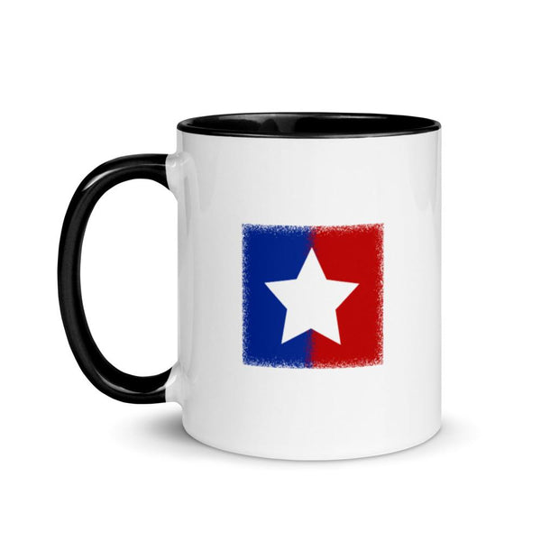 American Unity Star Patriotic Mug with Color Accents (More Colors)
