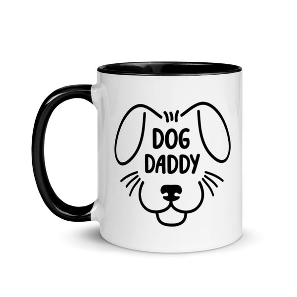 Dog Daddy Mug with Color Accents (More Colors)