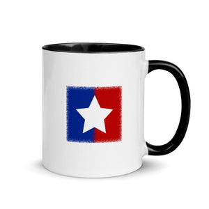 American Unity Star Patriotic Mug with Color Accents (More Colors)