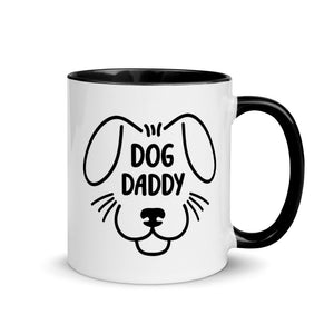 Dog Daddy Mug with Color Accents (More Colors)