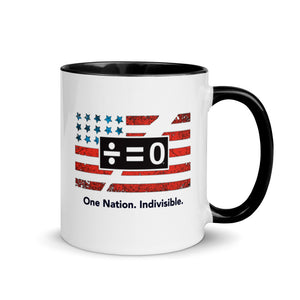 One Nation Mug with Color Accents (More Colors)