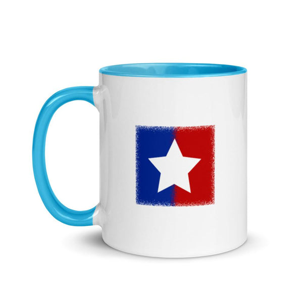 American Unity Star Patriotic Mug with Color Accents (More Colors)