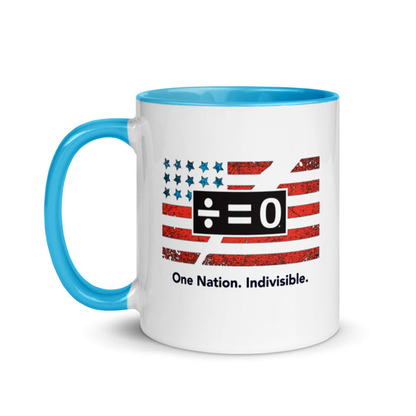 One Nation Mug with Color Accents (More Colors)