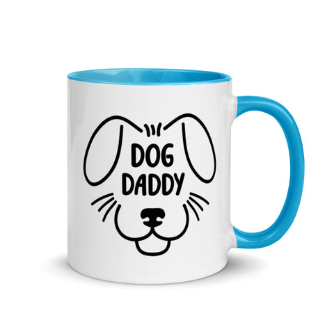 Dog Daddy Mug with Color Accents (More Colors)