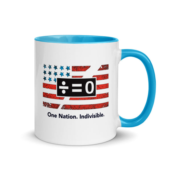 One Nation Mug with Color Accents (More Colors)