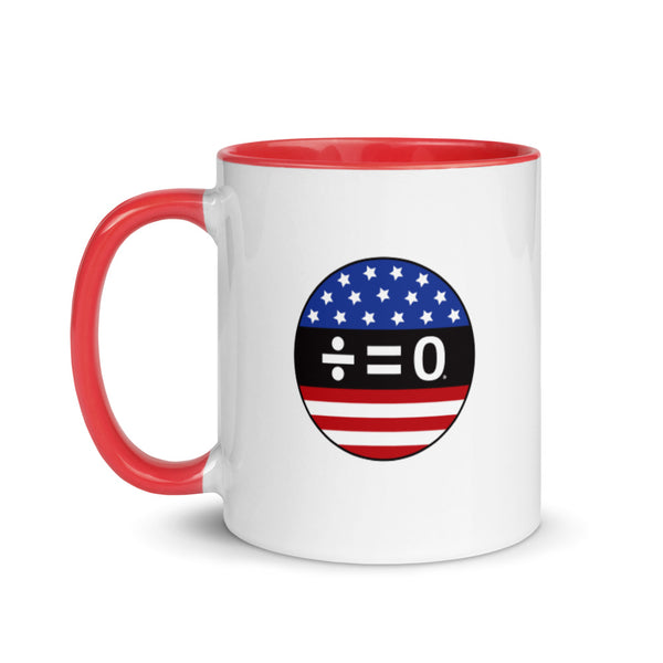 American Unity Symbol Patriotic Mug with Color Accents (More Colors)
