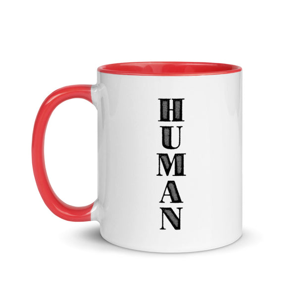 Human Mug with Color Accents (More Colors)