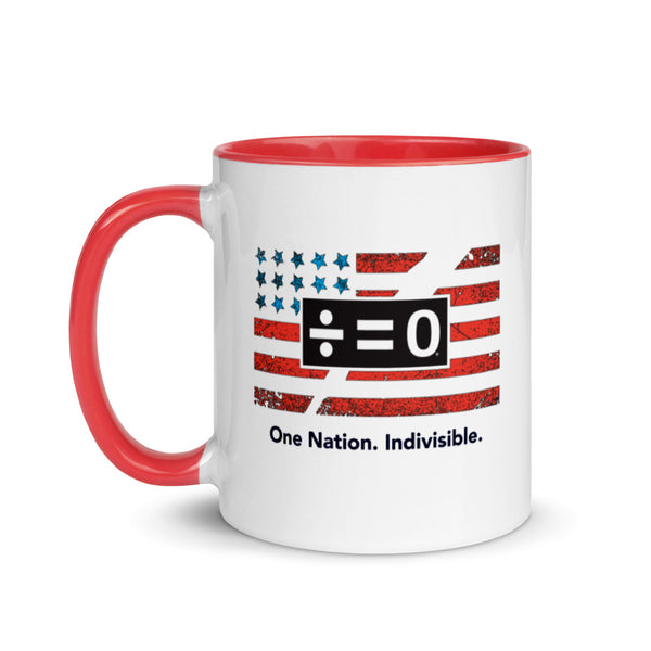 One Nation Mug with Color Accents (More Colors)