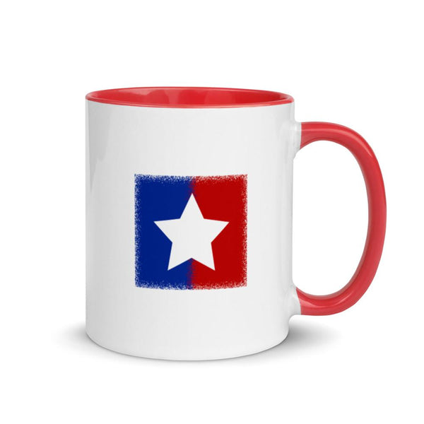 American Unity Star Patriotic Mug with Color Accents (More Colors)