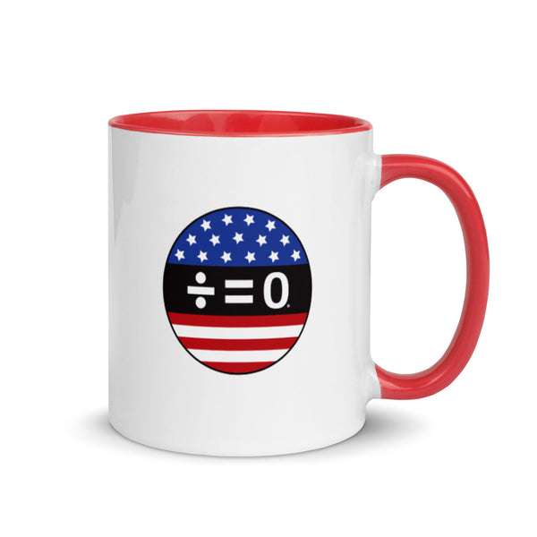 American Unity Symbol Patriotic Mug with Color Accents (More Colors)