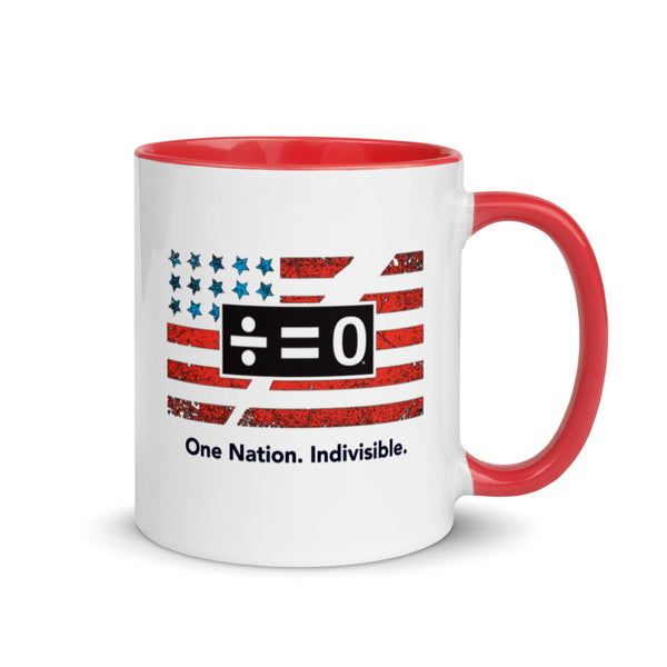One Nation Mug with Color Accents (More Colors)