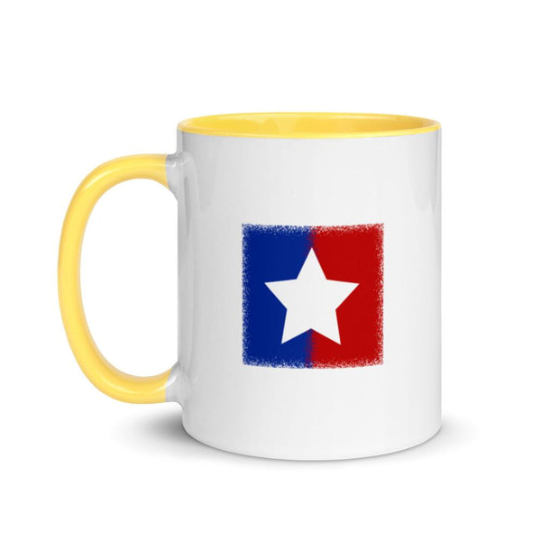 American Unity Star Patriotic Mug with Color Accents (More Colors)