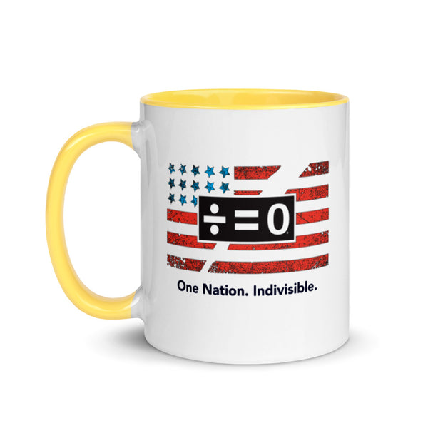 One Nation Mug with Color Accents (More Colors)