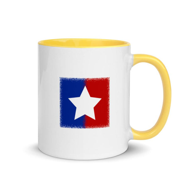 American Unity Star Patriotic Mug with Color Accents (More Colors)