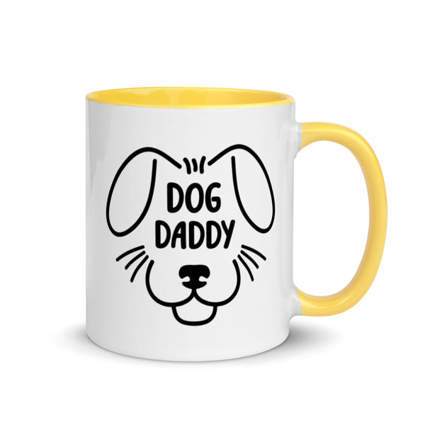 Dog Daddy Mug with Color Accents (More Colors)