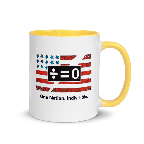 One Nation Mug with Color Accents (More Colors)