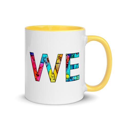 We Mug with Color Accents (More Colors)