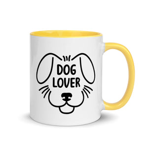 Dog Lover Mug with Color Accents (More Colors)